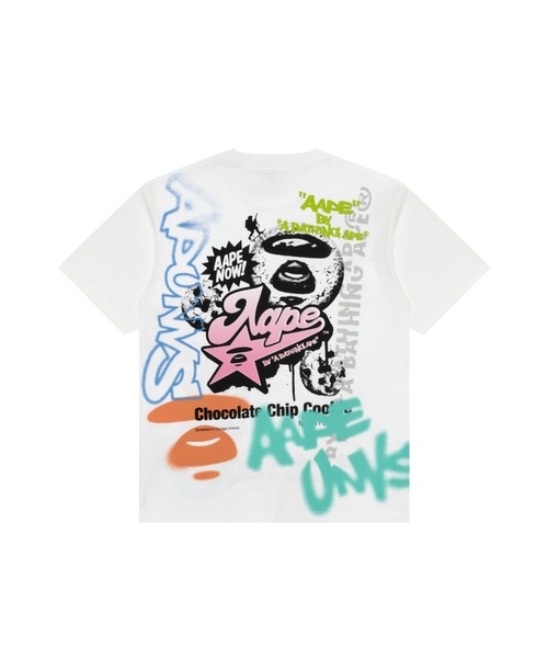 AAPE BY A BATHING APE（エーエイプバイアベイシングエイプ）の「AAPE THEME MAIN TEE（Tシャツ/カットソー・メンズ・ホワイト・LARGE/MEDIUM/SMALL/X-LARGE/XX-LARGE）」の2枚目の写真