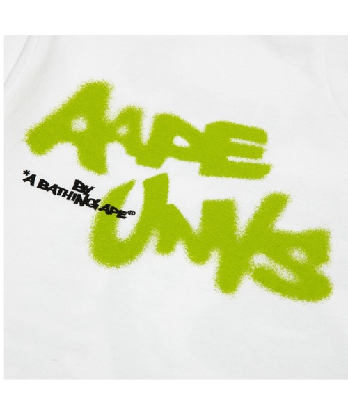 AAPE BY A BATHING APE（エーエイプバイアベイシングエイプ）の「AAPE THEME MAIN TEE（Tシャツ/カットソー・メンズ・ホワイト・LARGE/MEDIUM/SMALL/X-LARGE/XX-LARGE）」の3枚目の写真
