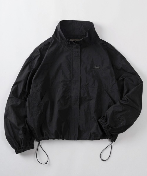 KELTY ブラック　ショート丈　ナイロンブルゾン KELTY（ケルティ） ブルゾン アウター ショートスタンドブルゾン