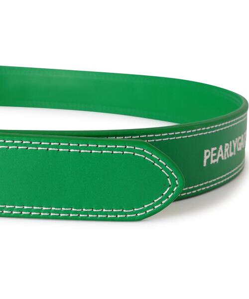 PEARLY GATES(パーリーゲイツ)の「【PEARLY GATES】ゴルファー柄フリーバックルBELT(ベルト・レディース・ダークインディゴブルー/ホワイト系その他/グリーン系その他2・FREE)」の6枚目の写真