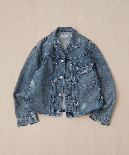 TANAKA(タナカ)の「【TANAKA】THE JEAN JACKET(デニムジャケット・メンズ・ブルー・S/M)」の1枚目の写真