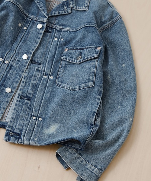TANAKA(タナカ)の「【TANAKA】THE JEAN JACKET(デニムジャケット・メンズ・ブルー・S/M)」の4枚目の写真