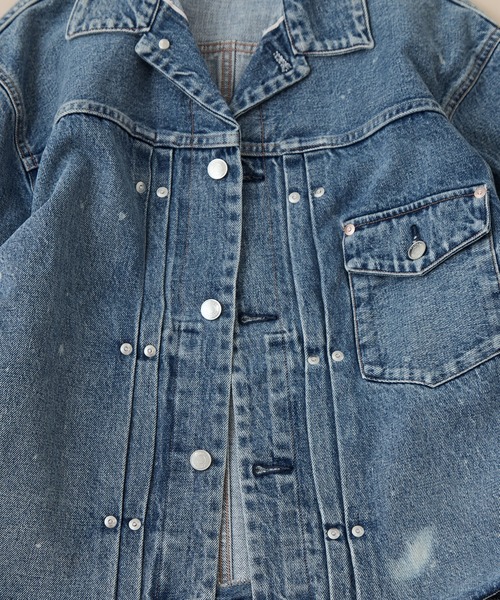 TANAKA(タナカ)の「【TANAKA】THE JEAN JACKET(デニムジャケット・メンズ・ブルー・S/M)」の3枚目の写真
