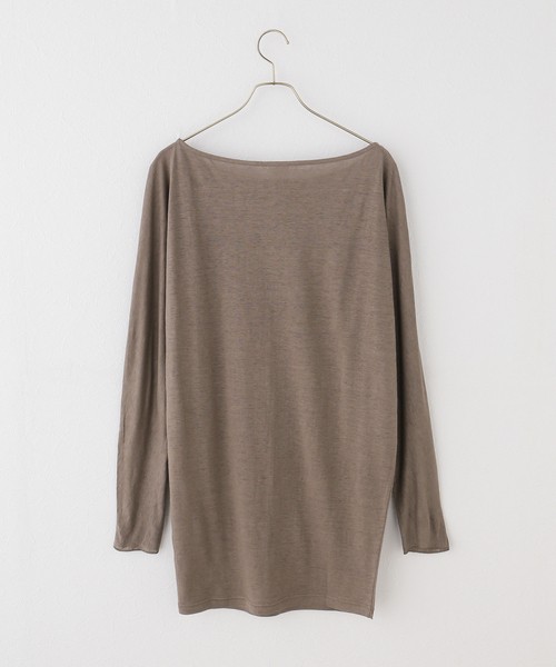 IENA(イエナ)の「Raspail/ラスパイユ Comfortable T-Shirt Tシャツ RB-276(Tシャツ/カットソー・レディース・ホワイト系その他/ベージュ・FREE)」の3枚目の写真