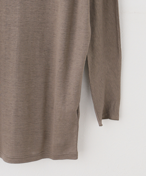 IENA(イエナ)の「Raspail/ラスパイユ Comfortable T-Shirt Tシャツ RB-276(Tシャツ/カットソー・レディース・ホワイト系その他/ベージュ・FREE)」の4枚目の写真