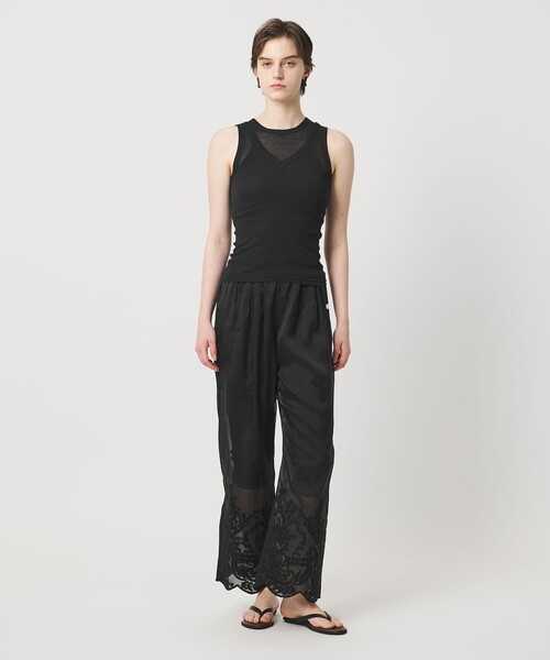 Pheeta(フィータ)の「<Pheeta>Hedy タンクトップ / 015C-CU12(Tシャツ/カットソー・レディース・ダークブラウン/ブラック/ライトグレー・FREE)」の11枚目の写真