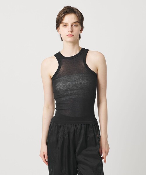 Pheeta(フィータ)の「<Pheeta>Hedy タンクトップ / 015C-CU12(Tシャツ/カットソー・レディース・ダークブラウン/ブラック/ライトグレー・FREE)」の12枚目の写真