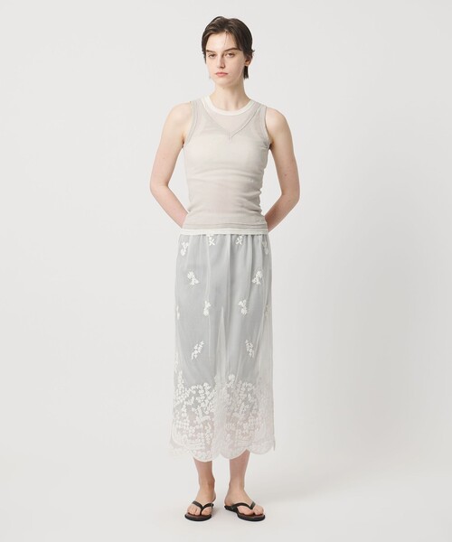 Pheeta(フィータ)の「<Pheeta>Hedy タンクトップ / 015C-CU12(Tシャツ/カットソー・レディース・ダークブラウン/ブラック/ライトグレー・FREE)」の15枚目の写真