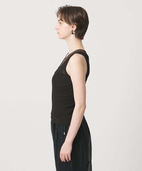 Pheeta(フィータ)の「<Pheeta>Hedy タンクトップ / 015C-CU12(Tシャツ/カットソー・レディース・ダークブラウン/ブラック/ライトグレー・FREE)」の21枚目の写真