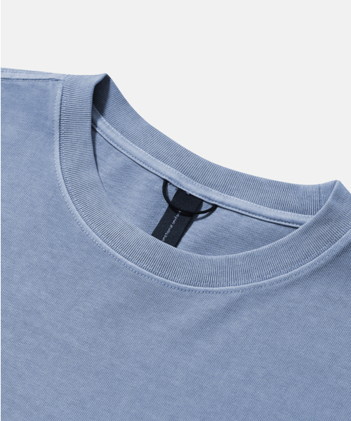 MOIF（モイフ）の「[SS26] GARMENT DYED H/S TEE / DYED SKY BLUE（Tシャツ/カットソー・メンズ・その他・2(M)/3(L)/1(S)）」の3枚目の写真