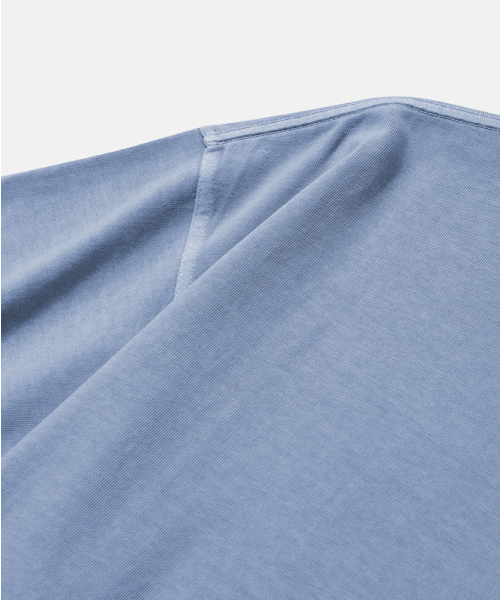 MOIF（モイフ）の「[SS26] GARMENT DYED H/S TEE / DYED SKY BLUE（Tシャツ/カットソー・メンズ・その他・2(M)/3(L)/1(S)）」の4枚目の写真
