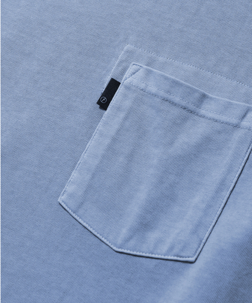 MOIF（モイフ）の「[SS26] GARMENT DYED H/S TEE / DYED SKY BLUE（Tシャツ/カットソー・メンズ・その他・2(M)/3(L)/1(S)）」の5枚目の写真