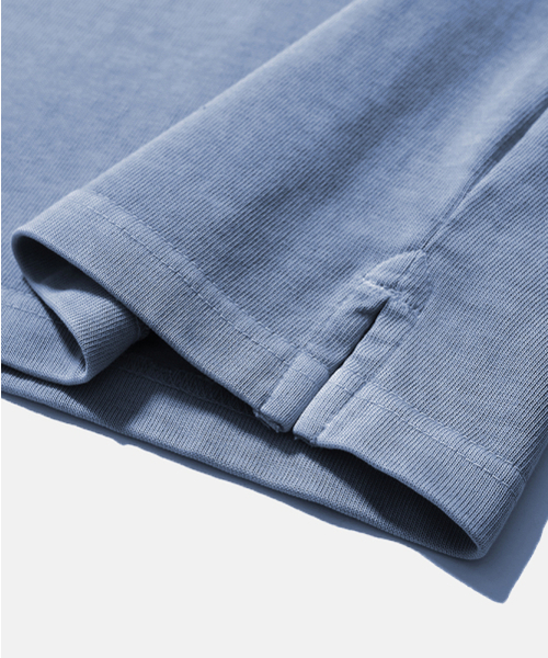 MOIF（モイフ）の「[SS26] GARMENT DYED H/S TEE / DYED SKY BLUE（Tシャツ/カットソー・メンズ・その他・2(M)/3(L)/1(S)）」の7枚目の写真