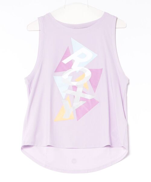 ROXY（ロキシー）の「ROXY FITNESS LIFT LIGHT タンクトップ /QUIK DRY/UVカット/水陸両用 【2026年夏モデル】（その他トップス・レディース・ブラック/ホワイト/パープル・LARGE/MEDIUM/SMALL）」の3枚目の写真