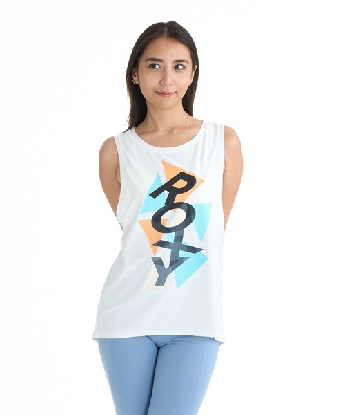 ROXY(ロキシー)の「ROXY FITNESS LIFT LIGHT タンクトップ /QUIK DRY/UVカット/水陸両用 【2026年夏モデル】(その他トップス・レディース・ブラック/ホワイト/パープル・LARGE/MEDIUM/SMALL)」の1枚目の写真