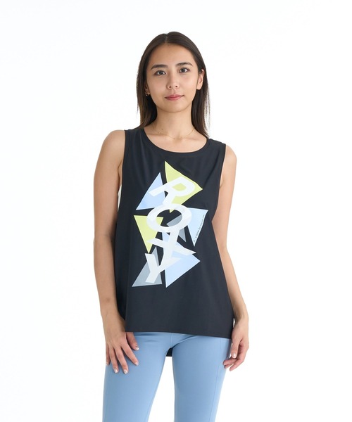 ROXY(ロキシー)の「ROXY FITNESS LIFT LIGHT タンクトップ /QUIK DRY/UVカット/水陸両用 【2026年夏モデル】(その他トップス・レディース・ブラック/ホワイト/パープル・LARGE/MEDIUM/SMALL)」の2枚目の写真