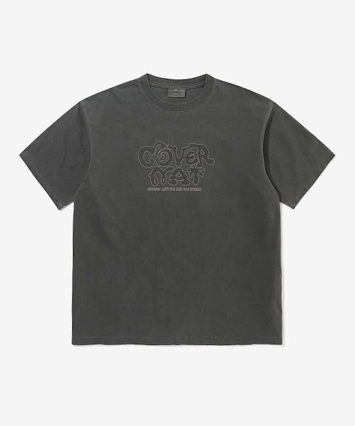 COVERNAT(カバーナット)の「RETRO LOGO GRAPHIC DYEING T-SHIRT(Tシャツ/カットソー・メンズ・チャコールグレー/ワイン/ライトブルー・X-LARGE/LARGE/MEDIUM/SMALL)」の8枚目の写真