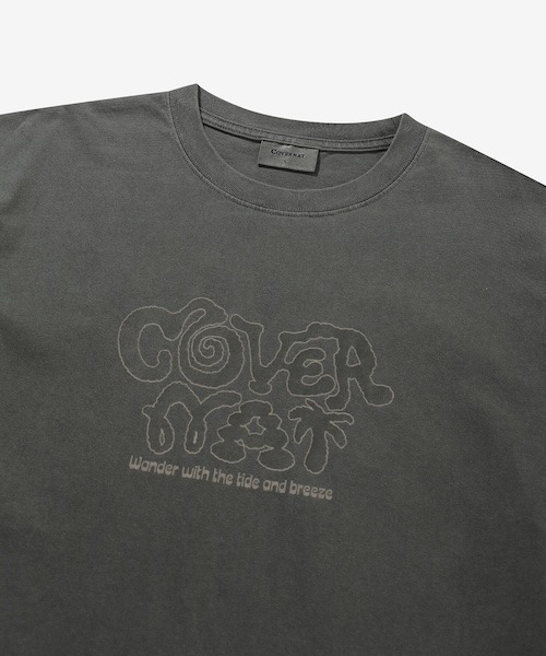 COVERNAT(カバーナット)の「RETRO LOGO GRAPHIC DYEING T-SHIRT(Tシャツ/カットソー・メンズ・チャコールグレー/ワイン/ライトブルー・X-LARGE/LARGE/MEDIUM/SMALL)」の10枚目の写真