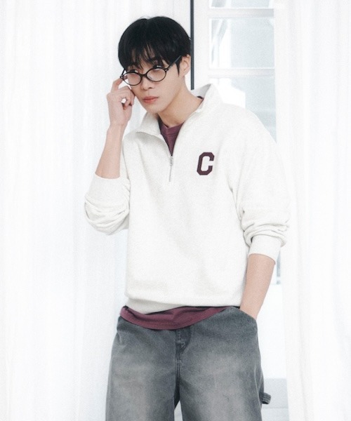 COVERNAT(カバーナット)の「RETRO LOGO GRAPHIC DYEING T-SHIRT(Tシャツ/カットソー・メンズ・チャコールグレー/ワイン/ライトブルー・X-LARGE/LARGE/MEDIUM/SMALL)」の6枚目の写真