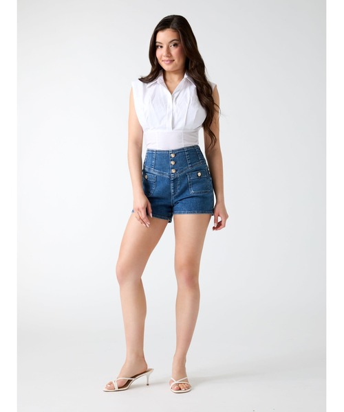 JANNA Denim Short ショートパンツ ショーパン | GUESS(ゲス) JAPAN