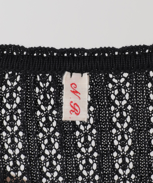 EDIT. FOR LULU（エディットフォールル）の「【NOHRA for LULU】cotton knit leotard（ニット/セーター・レディース・ホワイト/ブラック・FREE）」の20枚目の写真