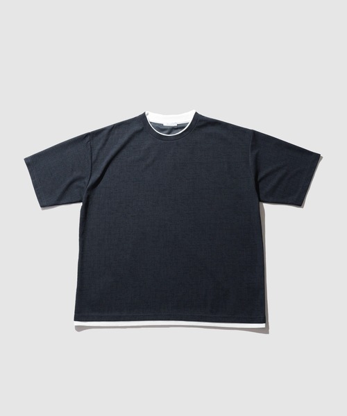 URBAN COLLECTION(アーバンコレクション)の「【URBANCOLLECTION/アーバンコレクション】 ドライ・UVカット・軽量 ボックスシルエットTシャツ(Tシャツ/カットソー・メンズ・チャコールグレー/ブルー/ブラック/ライトグレー/ブラウン・S/M/L/XL)」の13枚目の写真