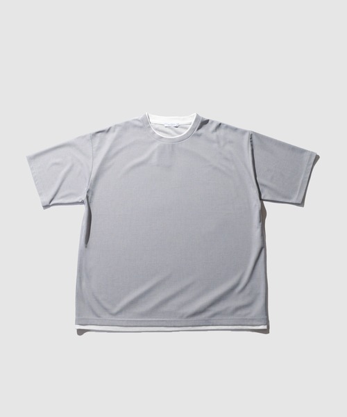 URBAN COLLECTION(アーバンコレクション)の「【URBANCOLLECTION/アーバンコレクション】 ドライ・UVカット・軽量 ボックスシルエットTシャツ(Tシャツ/カットソー・メンズ・チャコールグレー/ブルー/ブラック/ライトグレー/ブラウン・S/M/L/XL)」の14枚目の写真