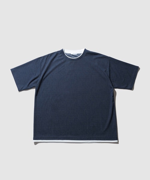 URBAN COLLECTION(アーバンコレクション)の「【URBANCOLLECTION/アーバンコレクション】 ドライ・UVカット・軽量 ボックスシルエットTシャツ(Tシャツ/カットソー・メンズ・チャコールグレー/ブルー/ブラック/ライトグレー/ブラウン・S/M/L/XL)」の16枚目の写真