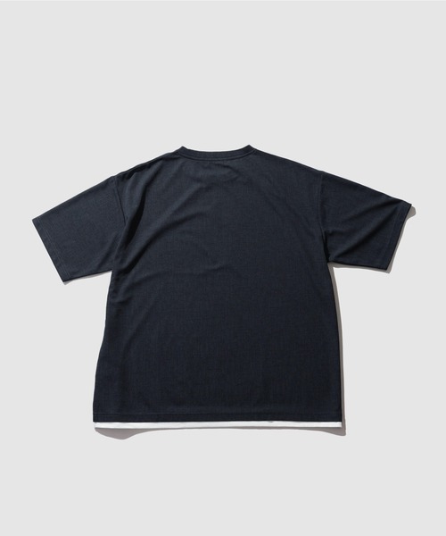 URBAN COLLECTION(アーバンコレクション)の「【URBANCOLLECTION/アーバンコレクション】 ドライ・UVカット・軽量 ボックスシルエットTシャツ(Tシャツ/カットソー・メンズ・チャコールグレー/ブルー/ブラック/ライトグレー/ブラウン・S/M/L/XL)」の18枚目の写真