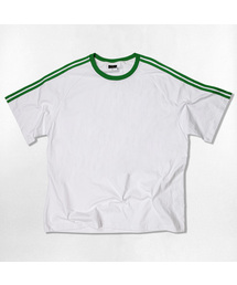 ユズアル 2ライン トラック 半袖Tシャツ 4カラー