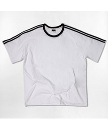 ユズアル 2ライン トラック 半袖Tシャツ 4カラー