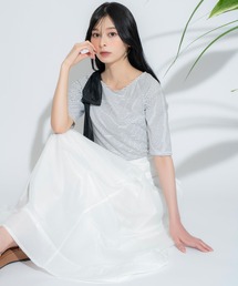 ナイロンタフタデザインスカート