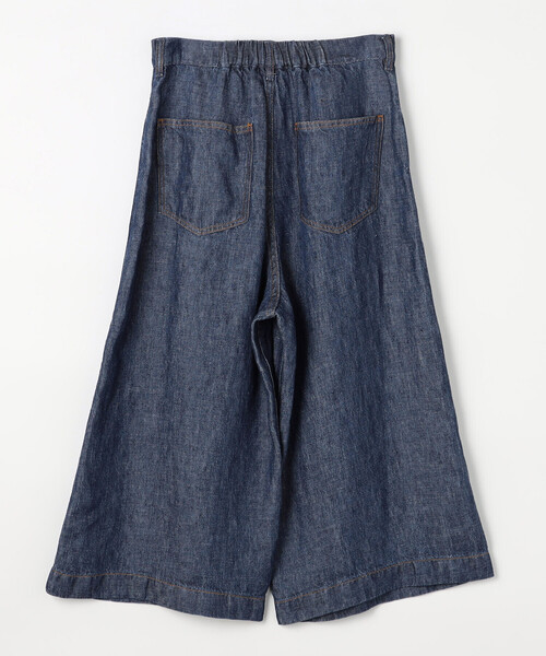 COMME CA Wardrobe(コムサワードローブ)の「リネンデニム キュロットパンツ(その他パンツ・レディース・インディゴブルー・9号/11号)」の12枚目の写真