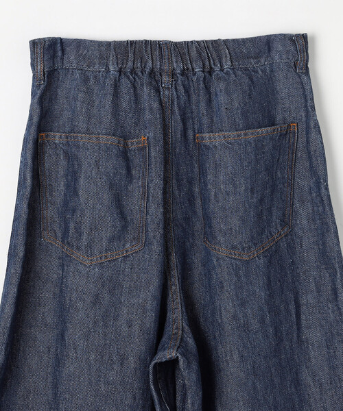 COMME CA Wardrobe(コムサワードローブ)の「リネンデニム キュロットパンツ(その他パンツ・レディース・インディゴブルー・9号/11号)」の14枚目の写真