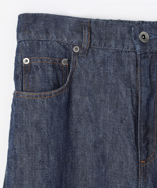 COMME CA Wardrobe(コムサワードローブ)の「リネンデニム キュロットパンツ(その他パンツ・レディース・インディゴブルー・9号/11号)」の16枚目の写真