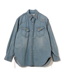 【イベント限定】【別注】REMI RELIEF / Denim Western shirt Box Fit Used