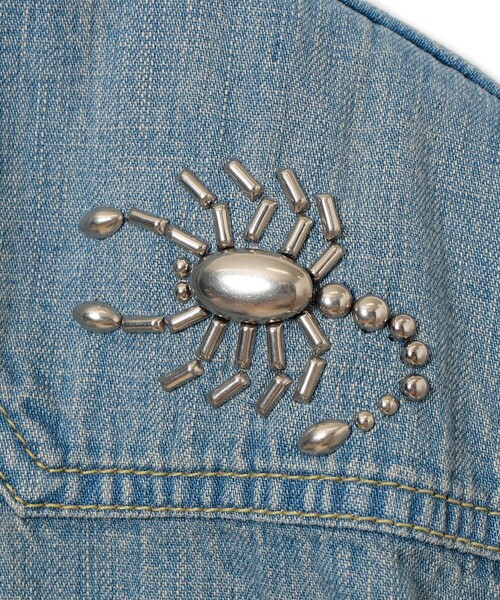 REMI RELIEF(レミレリーフ)の「【イベント限定】【別注】REMI RELIEF / Denim Western shirt Box Fit Used(シャツ/ブラウス・メンズ・ブルー・MEDIUM/SMALL/XX-LARGE/X-LARGE/LARGE)」の5枚目の写真