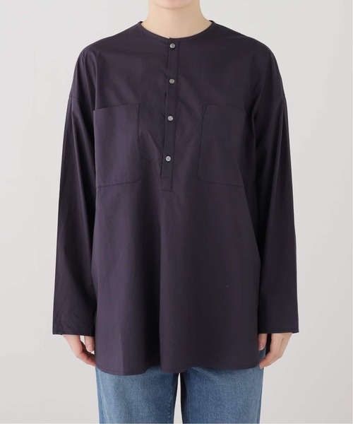 JOURNAL STANDARD LUXE(ジャーナルスタンダード ラックス)の「スジャータコットン ヘンリーシャツ(シャツ/ブラウス・レディース・ブラック/ベージュ/ホワイト/スカイブルー・FREE)」の17枚目の写真