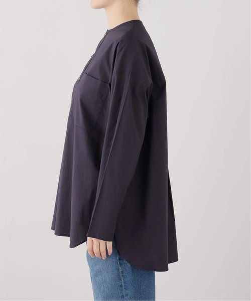 JOURNAL STANDARD LUXE(ジャーナルスタンダード ラックス)の「スジャータコットン ヘンリーシャツ(シャツ/ブラウス・レディース・ブラック/ベージュ/ホワイト/スカイブルー・FREE)」の18枚目の写真