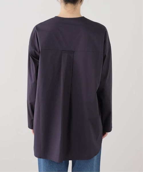 JOURNAL STANDARD LUXE(ジャーナルスタンダード ラックス)の「スジャータコットン ヘンリーシャツ(シャツ/ブラウス・レディース・ブラック/ベージュ/ホワイト/スカイブルー・FREE)」の19枚目の写真