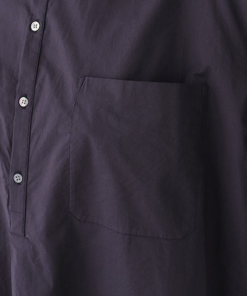 JOURNAL STANDARD LUXE(ジャーナルスタンダード ラックス)の「スジャータコットン ヘンリーシャツ(シャツ/ブラウス・レディース・ブラック/ベージュ/ホワイト/スカイブルー・FREE)」の7枚目の写真