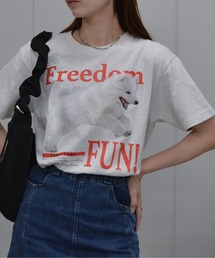 FREEDOM FUN シートプリントTシャツ
