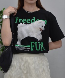 FREEDOM FUN シートプリントTシャツ
