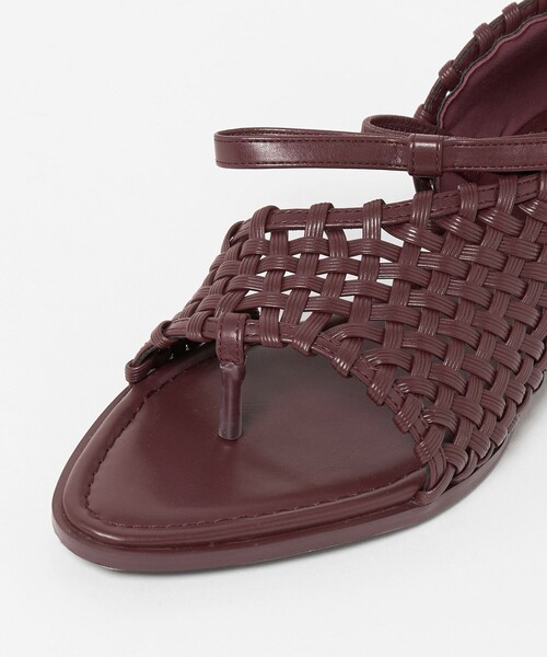 JW PEI(ジェイダブリューペイ)の「<JW PEI>Jocelyn Weave Strap サンダル(サンダル・レディース・ワイン/ブラック・6/7h/7)」の15枚目の写真