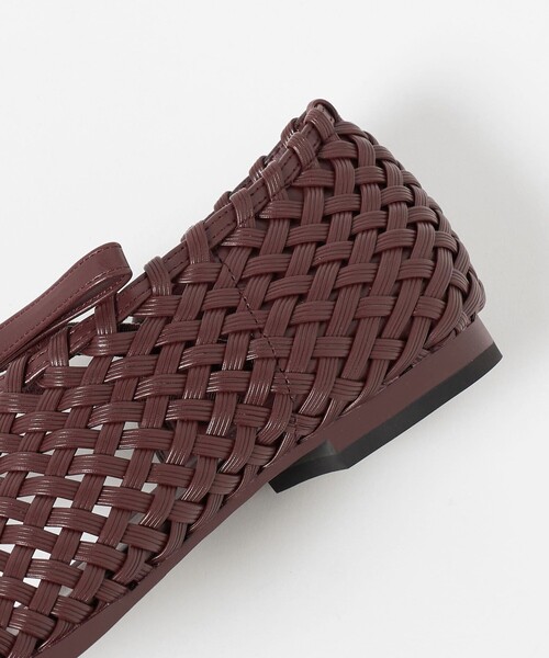 JW PEI(ジェイダブリューペイ)の「<JW PEI>Jocelyn Weave Strap サンダル(サンダル・レディース・ワイン/ブラック・6/7h/7)」の16枚目の写真