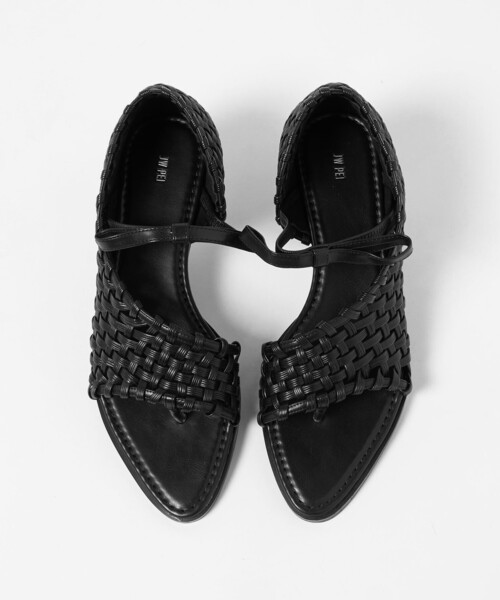 JW PEI(ジェイダブリューペイ)の「<JW PEI>Jocelyn Weave Strap サンダル(サンダル・レディース・ワイン/ブラック・6/7h/7)」の18枚目の写真