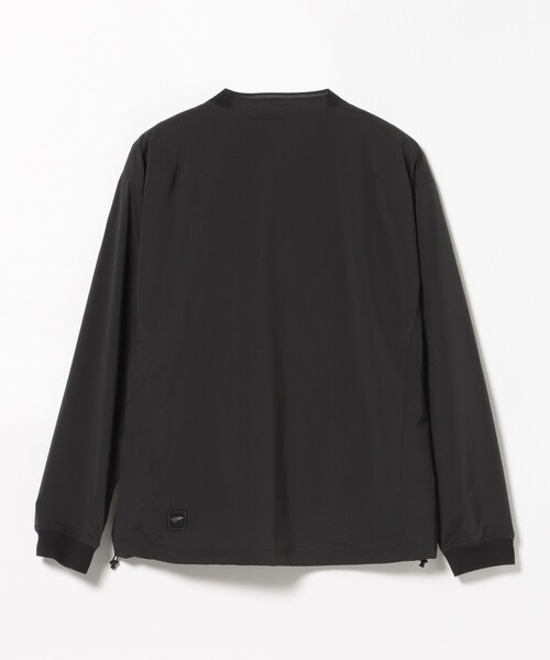 BEAMS GOLF(ビームスゴルフ)の「〈MEN〉B.G.THREE / ALL-TIME ストレッチ ハーフジップ ピステ(撥水)(LV.4)(ブルゾン・メンズ・ブラック/ネイビー・X-LARGE/MEDIUM/LARGE)」の6枚目の写真