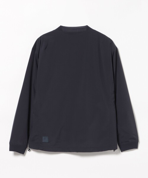 BEAMS GOLF(ビームスゴルフ)の「〈MEN〉B.G.THREE / ALL-TIME ストレッチ ハーフジップ ピステ(撥水)(LV.4)(ブルゾン・メンズ・ブラック/ネイビー・X-LARGE/MEDIUM/LARGE)」の11枚目の写真