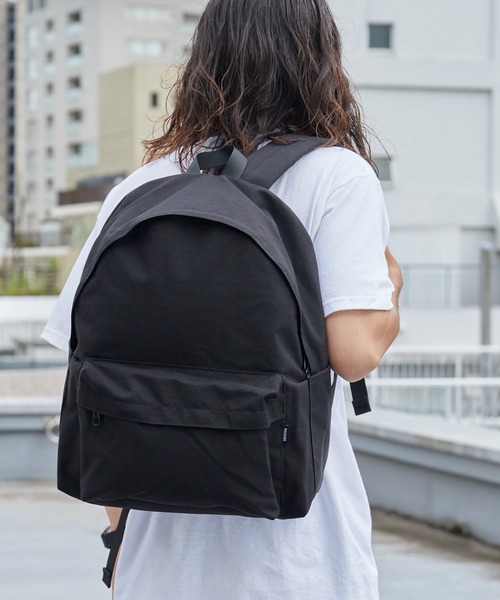 PACKING(パッキング)の「PACKING/パッキング DAYPACK リュックサック ベーシック 定番 シンプル 通勤 通学 大学生 高校生 大容量 メンズ レディース 秋服 秋 秋服 2026年秋冬(バックパック/リュック・メンズ・ブラック/イエロー/ブルー/グリーン・FREE)」の2枚目の写真