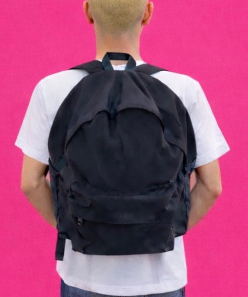 PACKING(パッキング)の「PACKING/パッキング DAYPACK リュックサック ベーシック 定番 シンプル 通勤 通学 大学生 高校生 大容量 メンズ レディース 秋服 秋 秋服 2026年秋冬(バックパック/リュック・メンズ・ブラック/イエロー/ブルー/グリーン・FREE)」の11枚目の写真